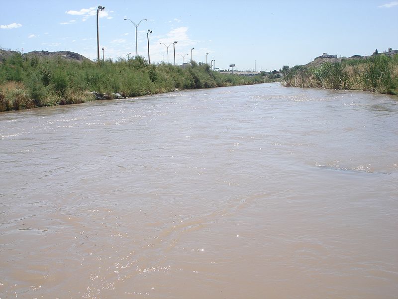 Rio Grande, El Paso, Texas - Juarez, Mexico