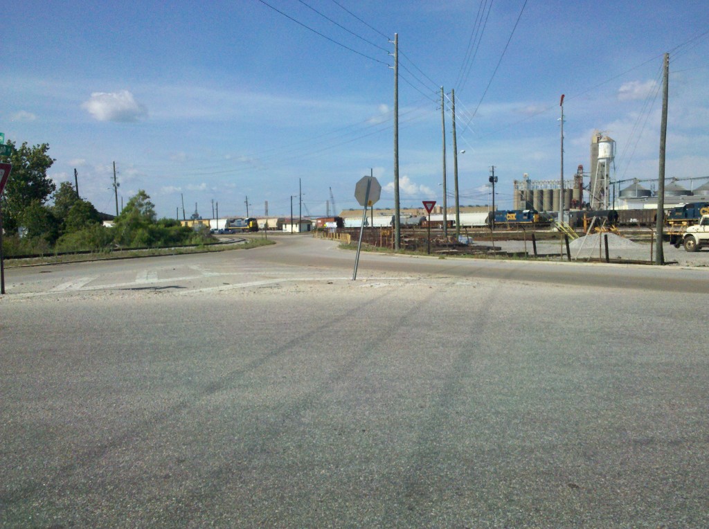 Getting Lost in Mobile's rail yards