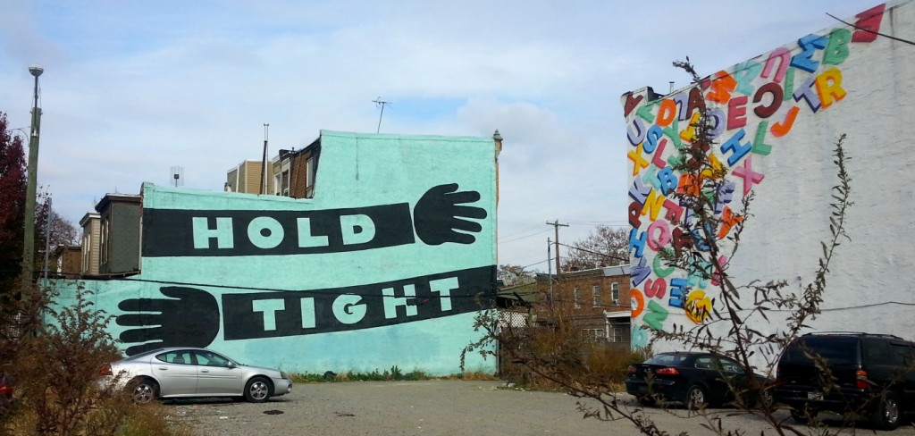 Murals are embellishing West Philadelphia with their messages and images of Love & Light... 
